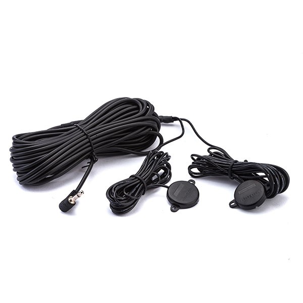 External trigger cable with two shock sensors