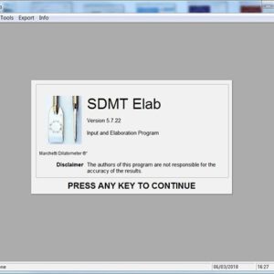SDMT Elab software - Image 2