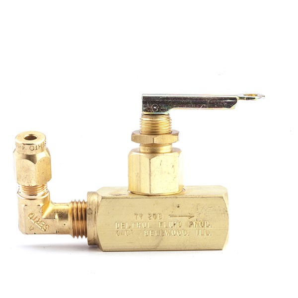 Quick release toggle vent valve (yellow)