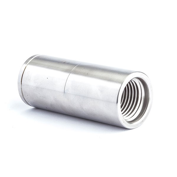 Lower adaptor for DMT connection to traditional conical thread