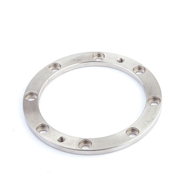 Steel ring for retaining membrane