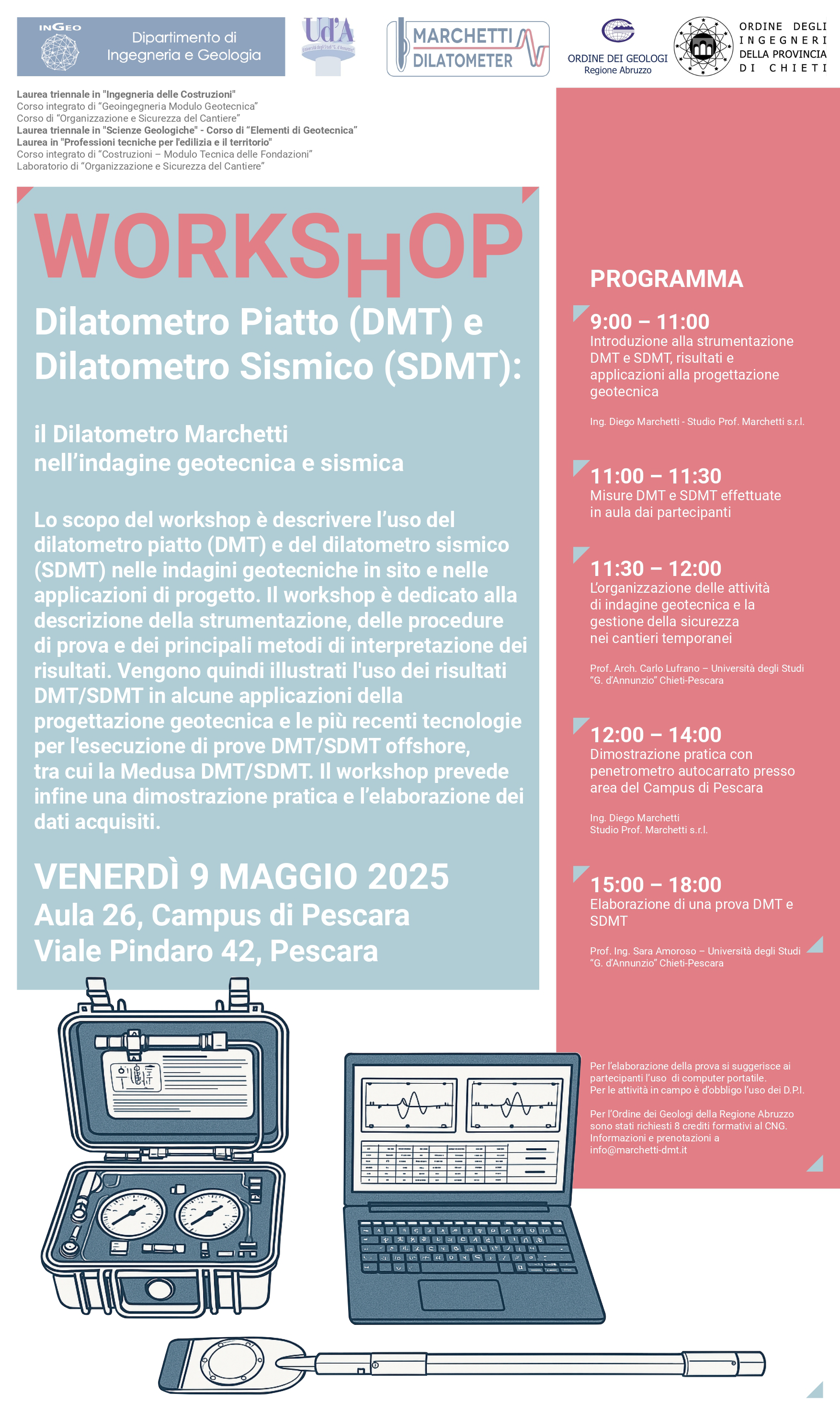 Campus 26 viale Pindaro 42, Pescara